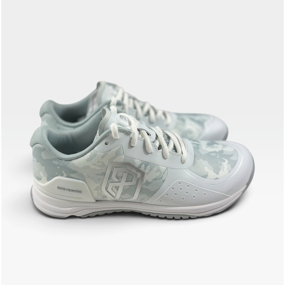 Born Primitive Savage 1 CV Training Shoes Womens 9.5 Grey Camo Athletic New